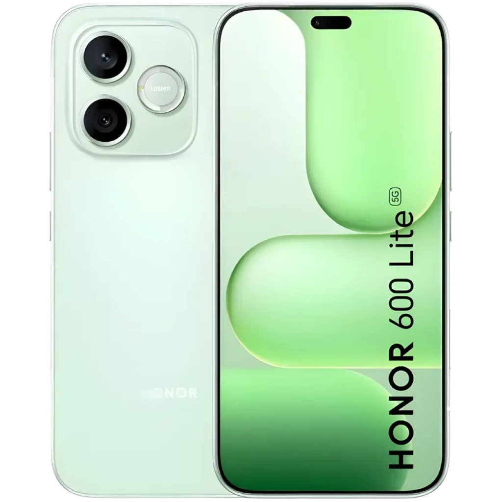 Honor 600 Lite 5G 8GB/256GB Verde Sprout 6,6 pulgadas AMOLED 120Hz 108MP 6520mAh 45W NFC