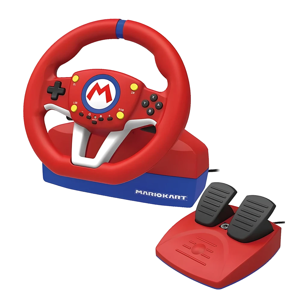 Hori Mario Kart Racing Wheel Pro Mini Nintendo Switch levas de cambio Volante