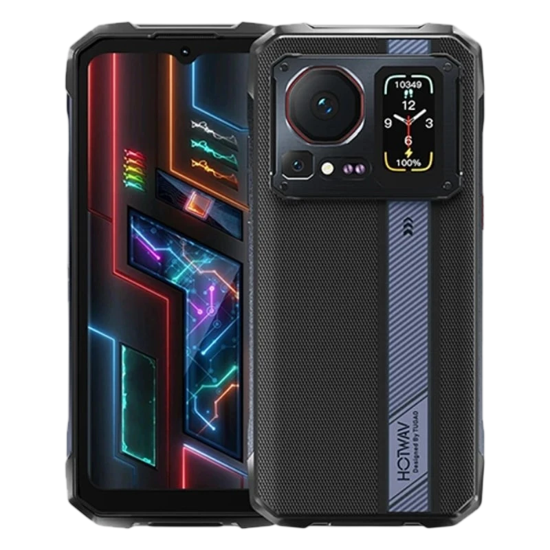 Hotwav Cyber 16 Pro 8GB/512GB Negro Rugged IP68/IP69K 6,6 pulgadas IPS 108MP 6280mAh 33W NFC