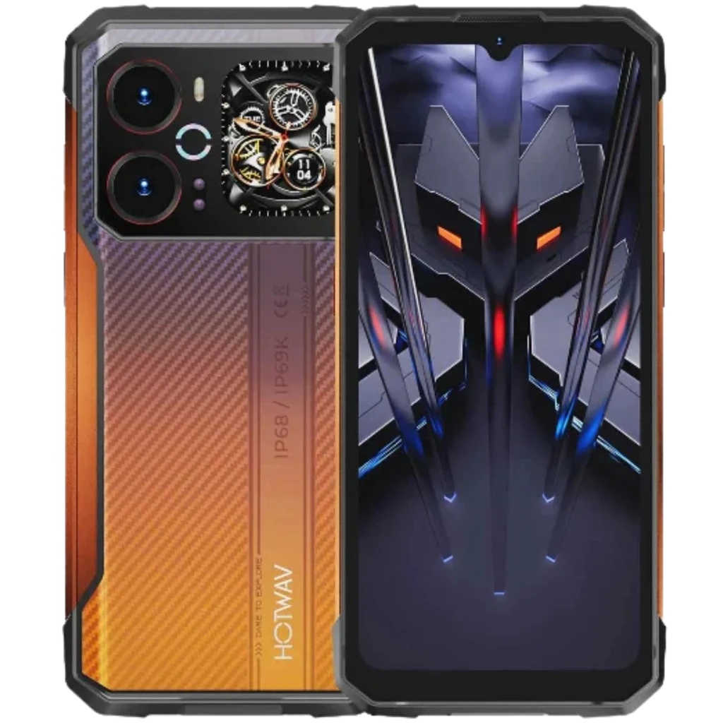 Hotwav Cyber 18 4G 8GB/256GB Naranja 120Hz 64MP 6200mAh NFC