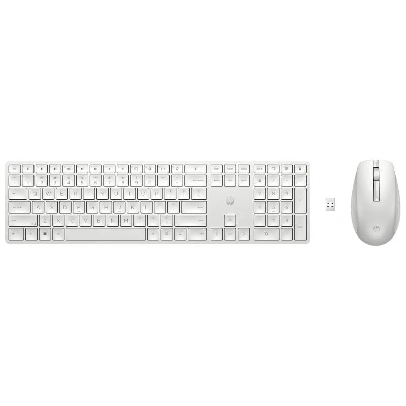 HP Combo 650 de membrana Teclado + ratón inalámbricos