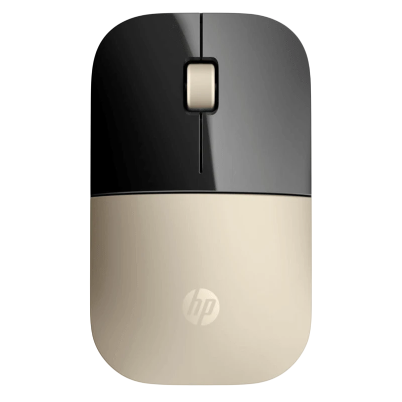 HP Z3700 Dorado 1200 DPI 3 botones 2.4GHz 50 g Ratón