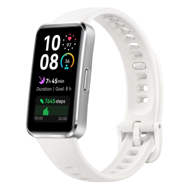 Huawei Band 10 Blanco 1,47 pulgadas AMOLED 14 días +100 deportes 5ATM Pulsera de actividad