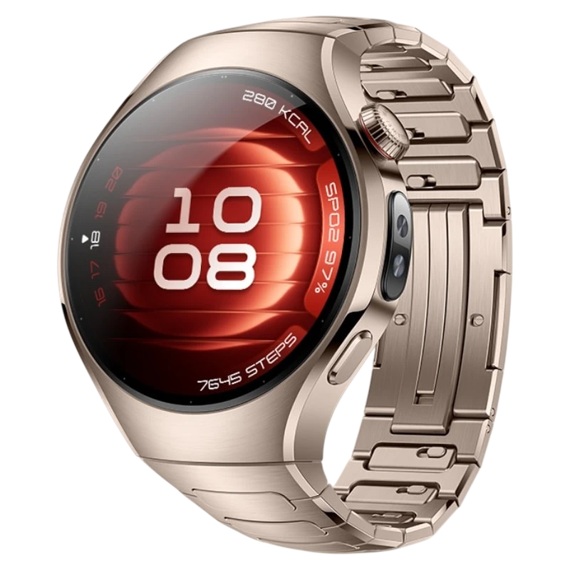 Huawei Watch 5 42 mm Dorado 1,38 pulgadas AMOLED GPS NFC 3 días +100 deportes 5ATM