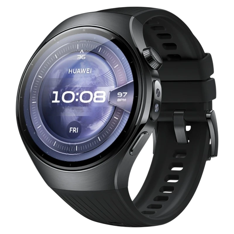 Huawei Watch 5 46 mm Negro 1,5 pulgadas AMOLED GPS NFC 5 días +100 deportes 5ATM