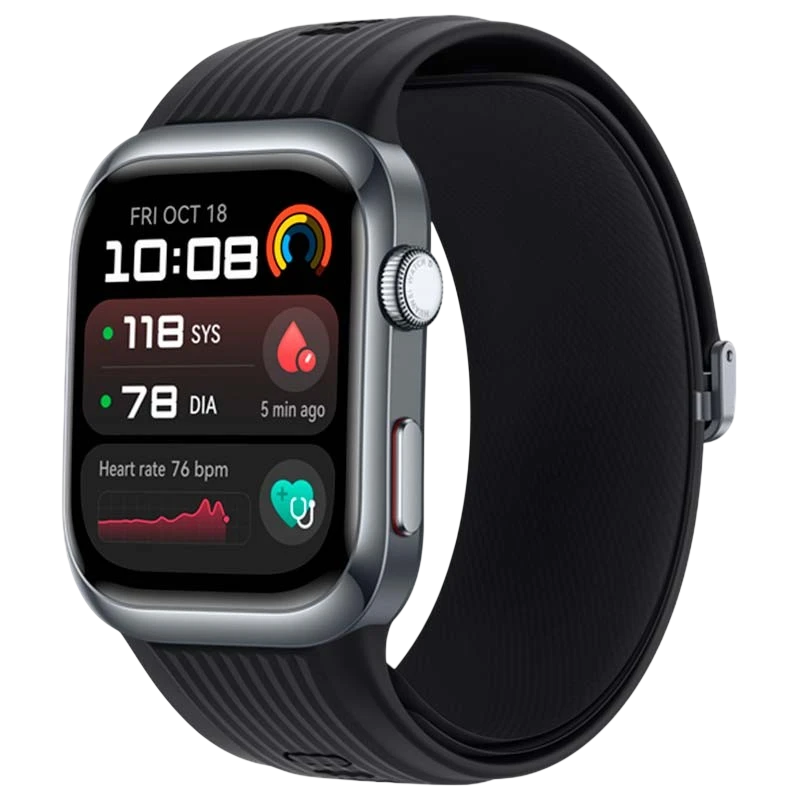 Huawei Watch D2 Negro Correa Fluoroelastómero 1,82 pulgadas AMOLED GPS NFC Llamadas Bluetooth 6 días IP68