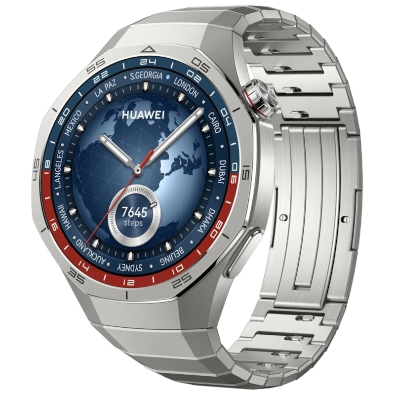 Huawei Watch GT5 Pro 46 mm Correa Titanio 1,43 pulgadas AMOLED GPS 14 días +100 deportes 5ATM IP69K
