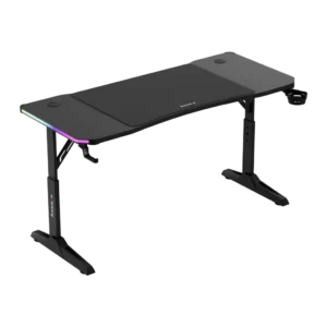 Huzaro Hero 3.6 Fibra de Carbono LED RGB 140×60cm 100kg Mesa gaming