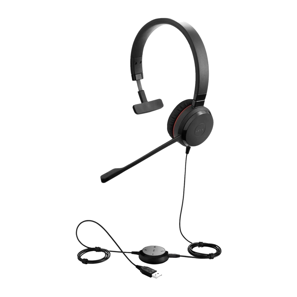 Jabra Evolve 30 II UC Mono USB-A + Jack 3,5 mm 32Ω Diadema con micrófono Auriculares