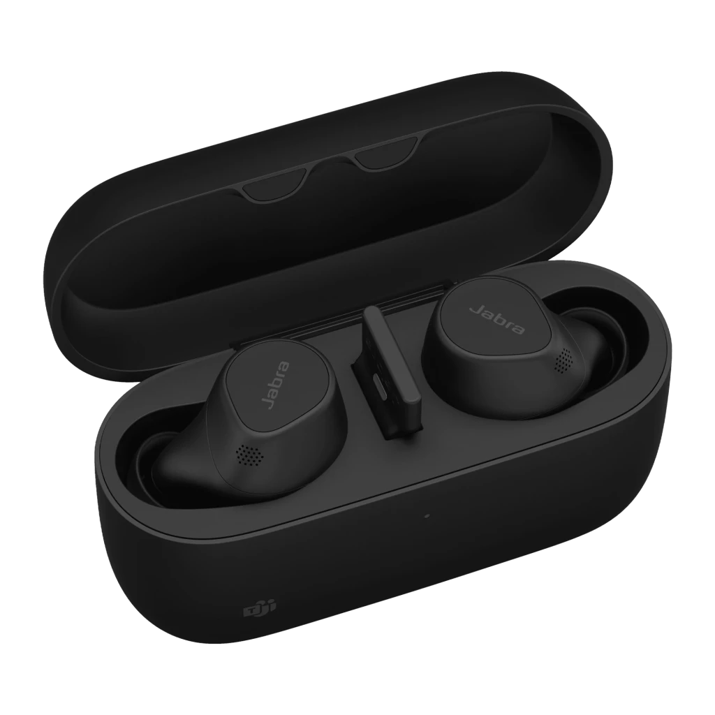 Jabra Evolve2 Buds USB-A TWS ANC Bluetooth 5.2 33h IP57 Multipunto Auriculares inalámbricos