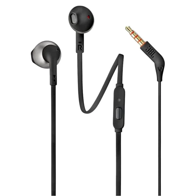 JBL Pure Bass T205 Negro In-Ear con micrófono Auriculares