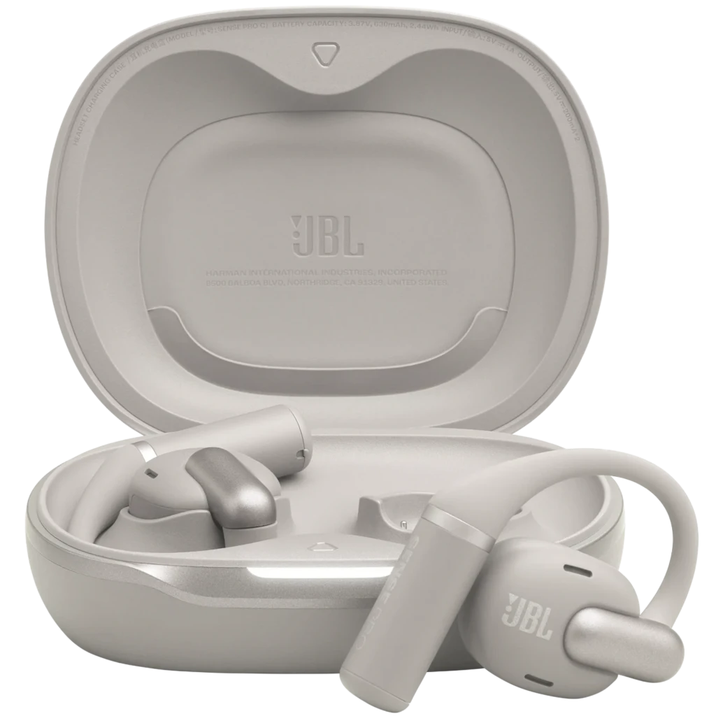 JBL Sense Pro Gris Open-Ear Bluetooth 6.0 38h IP54 Multipunto Auriculares inalámbricos