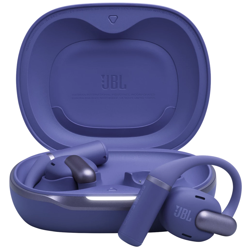 JBL Sense Pro Open-Ear Azul Bluetooth 6.0 38h IP54 Multipunto Auriculares inalámbricos