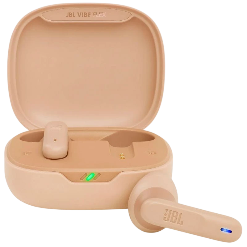 JBL Vibe Flex Beige TWS Bluetooth 5.2 IP54 Auriculares inalámbricos