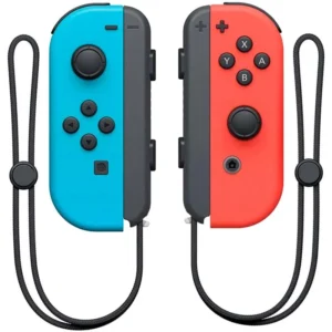 Joy-Con Set Izq/Dcha Azul Neón/Rojo Neón vibración 15h Mandos compatibles con Nintendo Switch