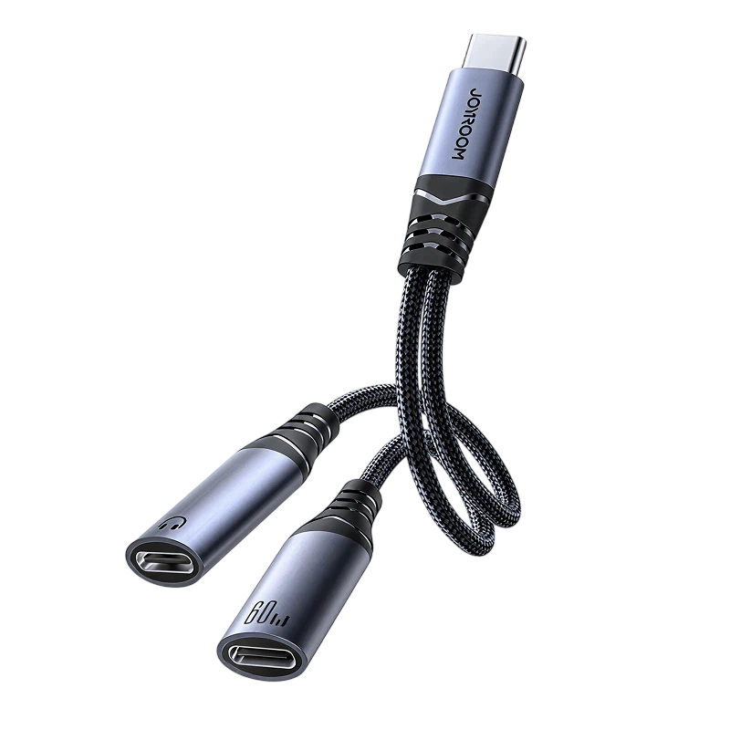Joyroom 2 en 1 de USB-C a 2x USB-C Adaptador