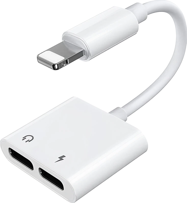 Joyroom Lightning/2x Lightning Adaptador doble