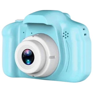 K1 Versión Mejorada 600mAh Azul 2 pulgadas Full HD tarjeta 32GB Cámara digital para niños