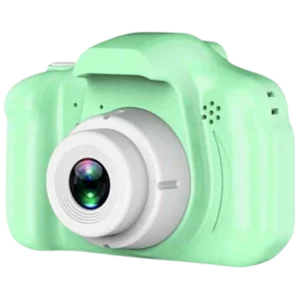 K1 Versión Mejorada 600mAh Verde 2 pulgadas Full HD tarjeta 32GB Cámara digital para niños