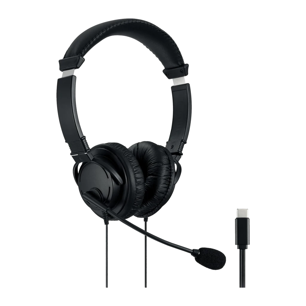 Kensington USB-C Diadema con micrófono Auriculares