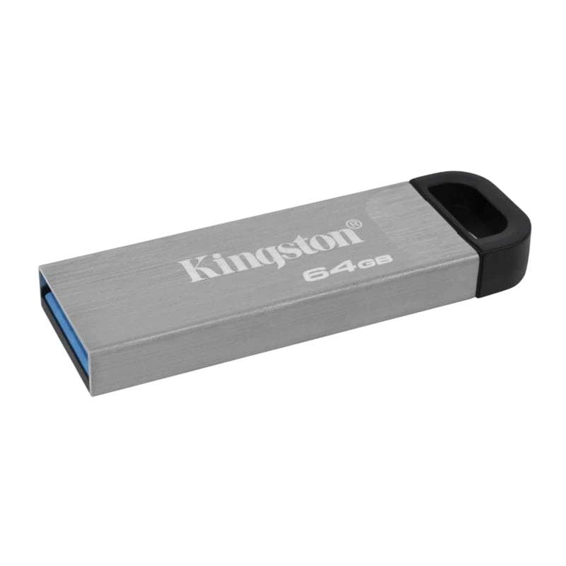 Kingston DataTraveler Kyson 64GB Plata USB 3.2 Gen 1 200MB/s Pendrive