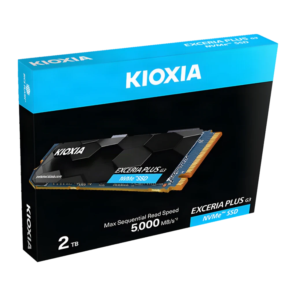 Kioxia Exceria Plus G3 1TB NVMe M.2 PCIe 4.0 2280 5000MB/s SSD