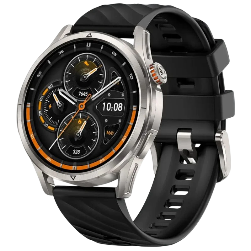 KOSPET Magic R10 Plata 1,43 pulgadas AMOLED GPS 13 días +180 deportes 5ATM IP69K Smartwatch