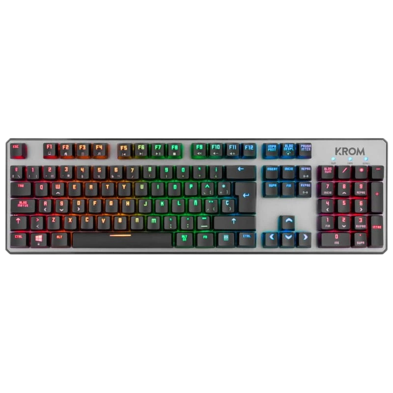 Krom Kernel RGB Negro Switch Rojo Teclado mecánico gaming