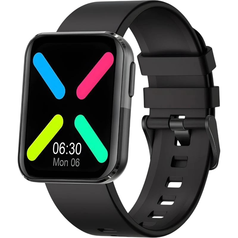 Kumi GT6 Negro/Gris 1,72 pulgadas 20 días IP68 Smartwatch
