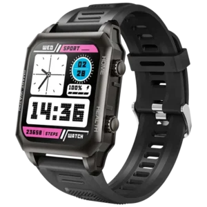 Kumi KU3 Max Negro 1,69 pulgadas TFT 7 días IP67 Smartwatch