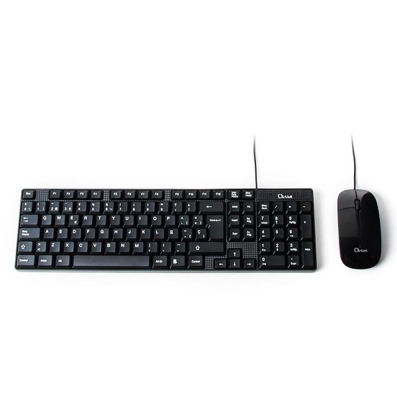 L-Link LL-KB-816 800 DPI Teclado de membrana + ratón USB