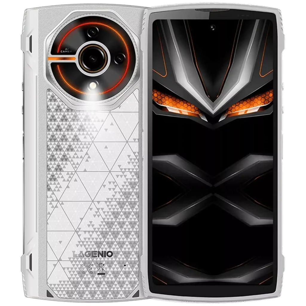 Lagenio Panther 2 4GB/128GB Blanco Rugged IP68/IP69K 6,7 pulgadas 120Hz 16MP 5150mAh 18W NFC