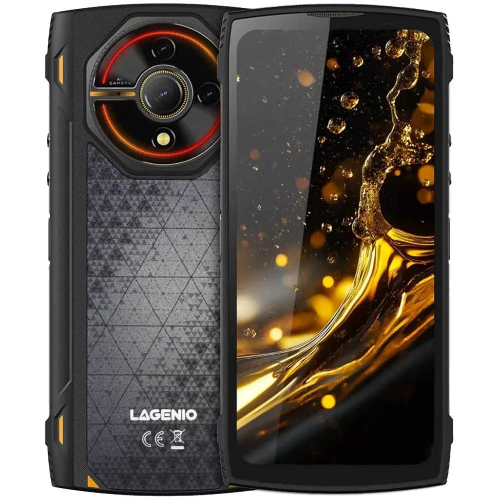 Lagenio Panther 2 Pro 8GB/256GB Negro 6,7 pulgadas 120Hz 50MP 5150mAh 18W NFC