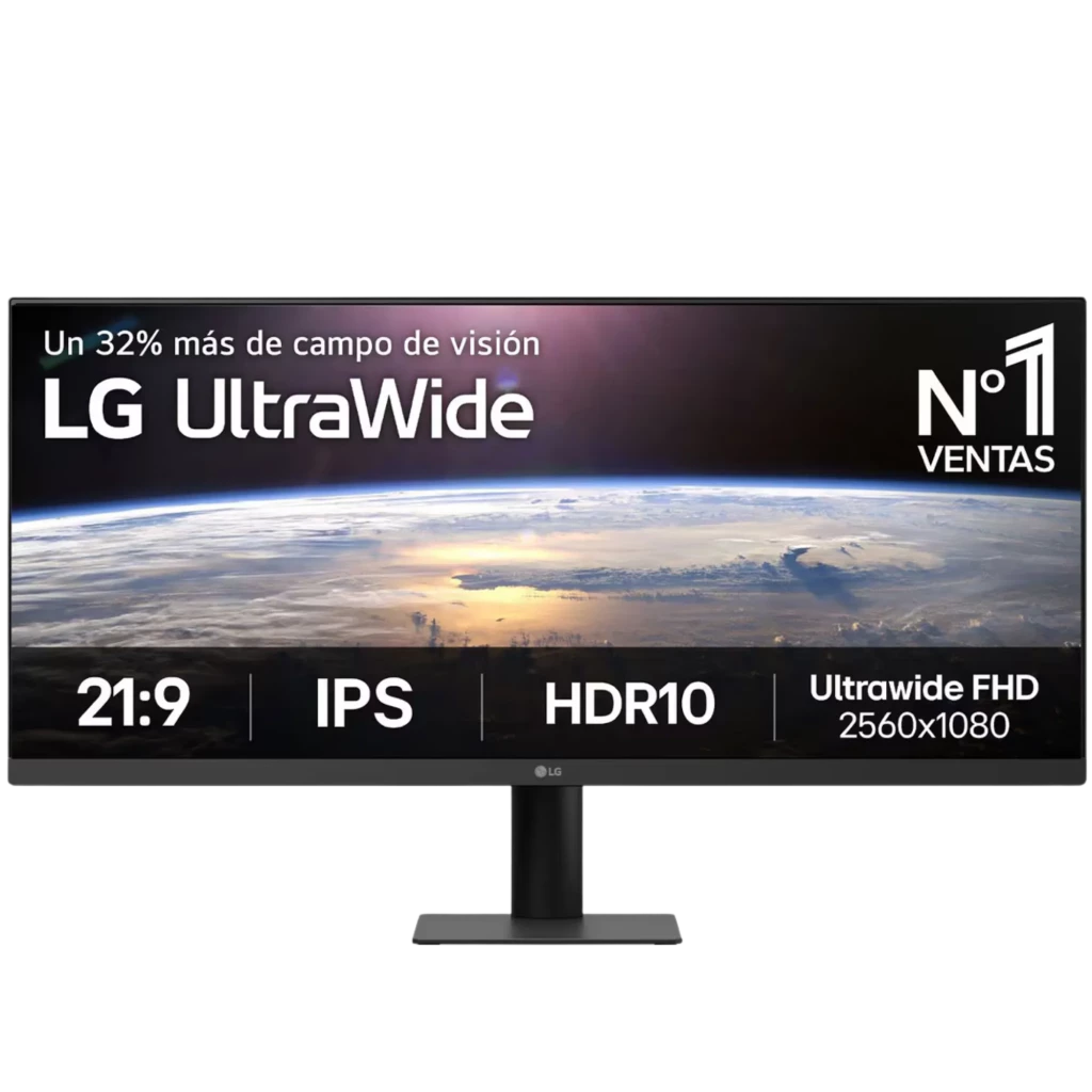 LG 29 pulgadas Full HD IPS 100Hz 5ms UltraWide Monitor