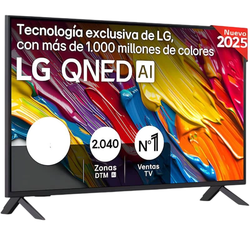 LG 55QNED82A6B 55 pulgadas 4K QNED HDR10 webOS Smart TV