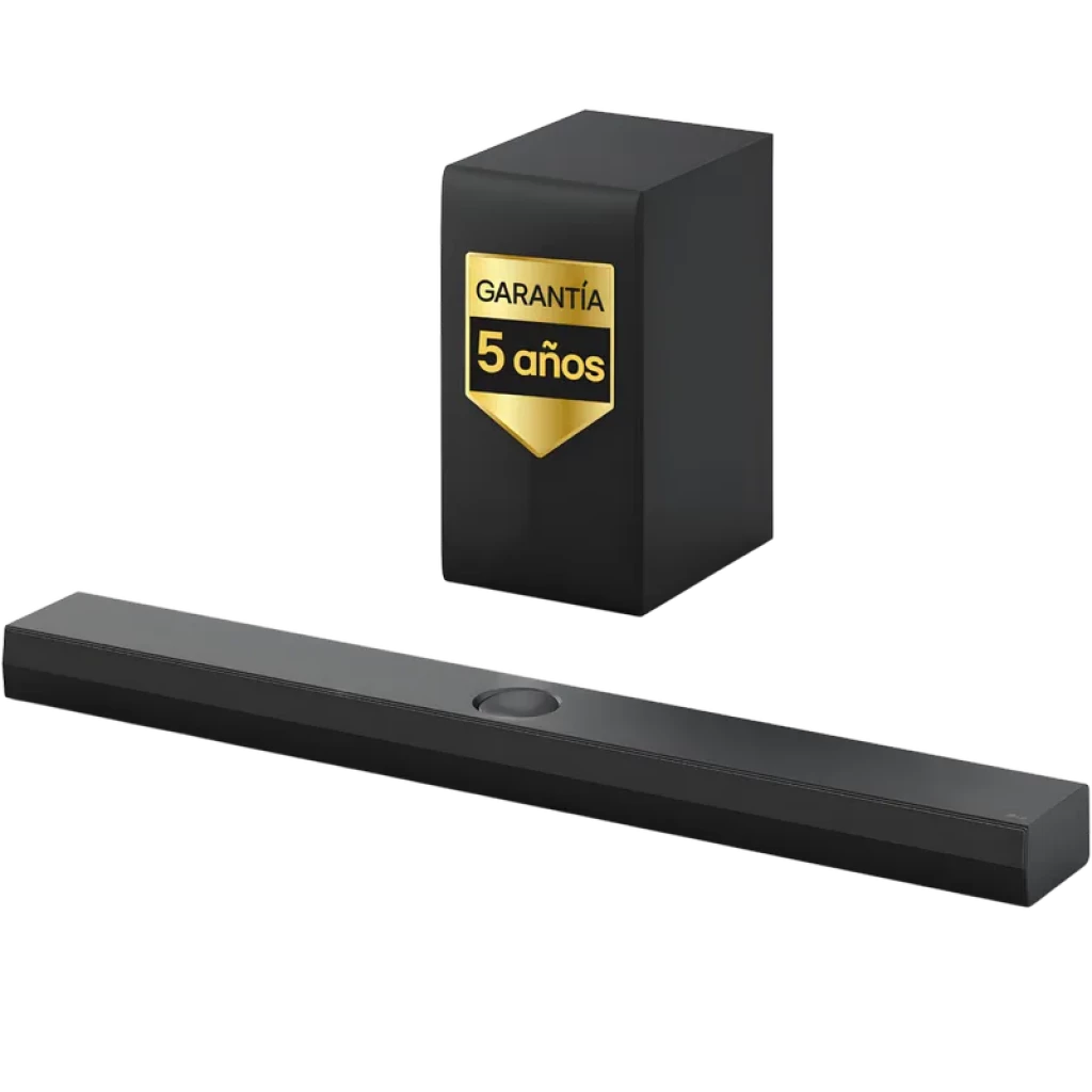 LG S70TY Negro 3.1.1 400W Dolby Atmos Subwoofer DTS:X Bluetooth 5.1 Barra de sonido