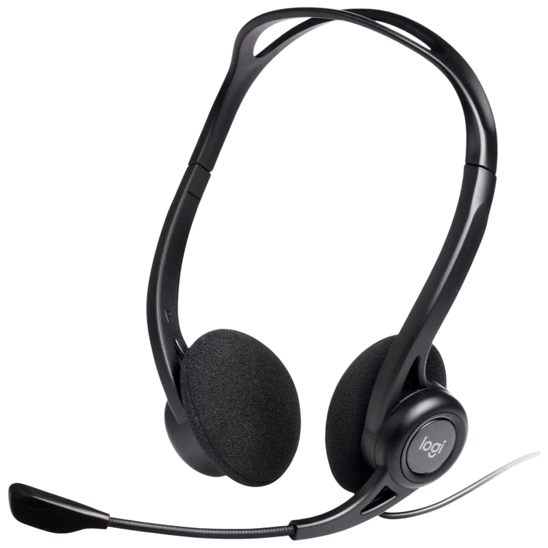 Logitech 960 Negro con micrófono Auriculares