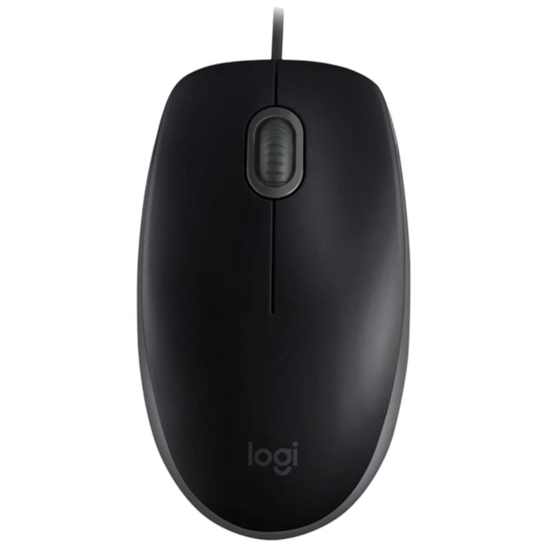 Logitech B110 Silent USB 1000 DPI Negro 3 botones 85 g Ratón