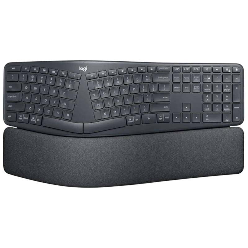 Logitech Ergo K860 Grafito Bluetooth + 2.4GHz español Teclado mecánico inalámbrico