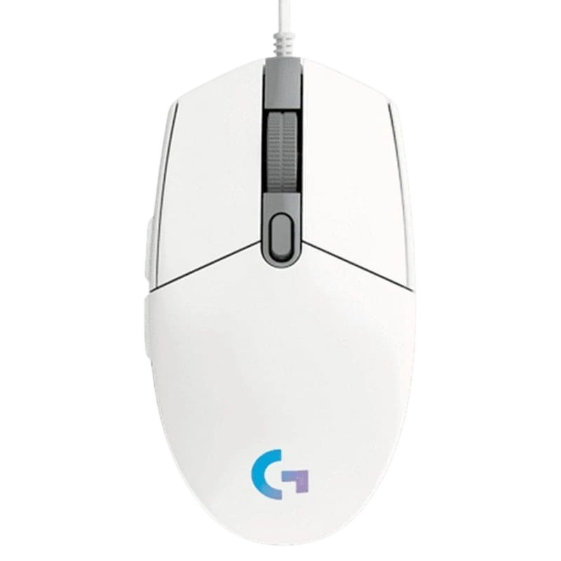 Logitech G102 Lightsync Blanco 8000DPI Ratón gaming