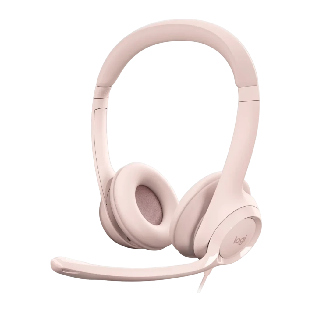 Logitech H390 Rosa USB-A Diadema con micrófono Auriculares