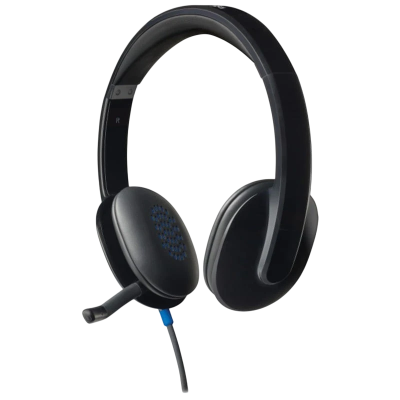 Logitech H540 Negro Diadema con micrófono Auriculares