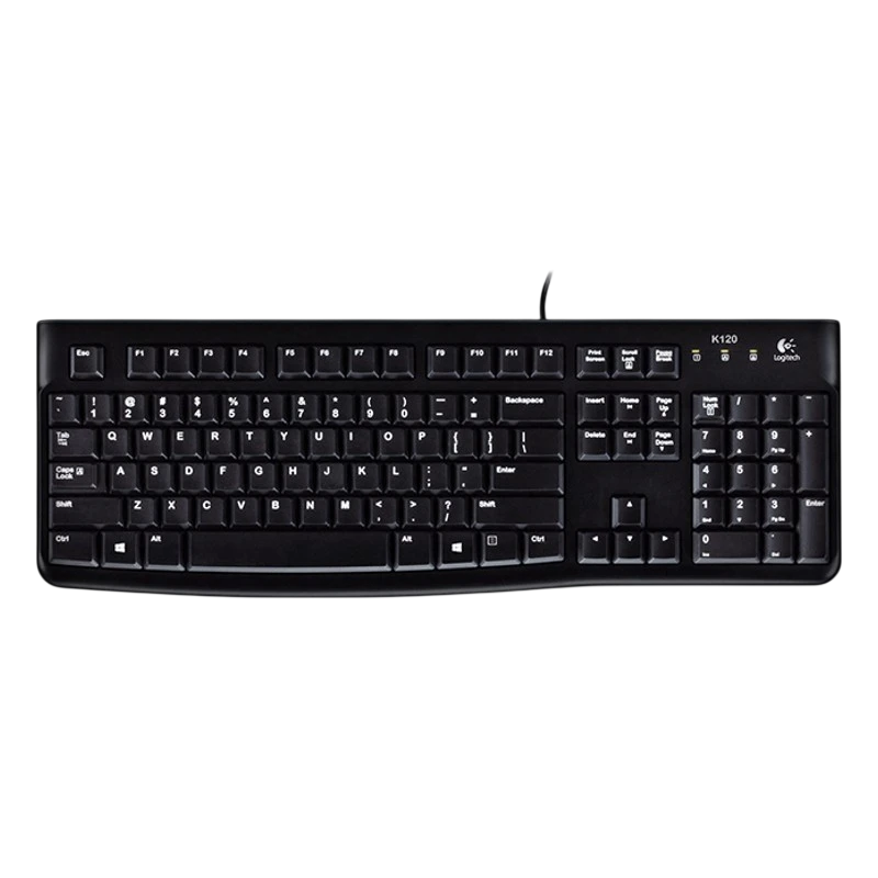 Logitech K120 Teclado de membrana