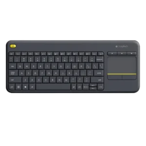 Logitech K400 Plus con Touch Keyboard Negro Teclado inalámbrico de membrana