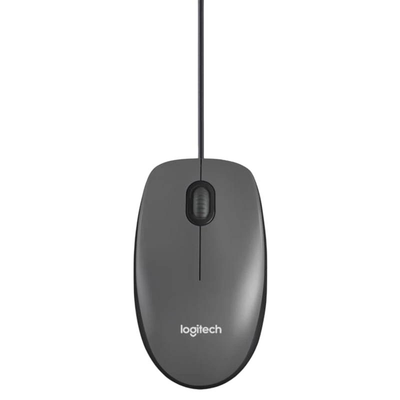 Logitech M100 USB Negro 1000 DPI 3 botones 90 g Ratón