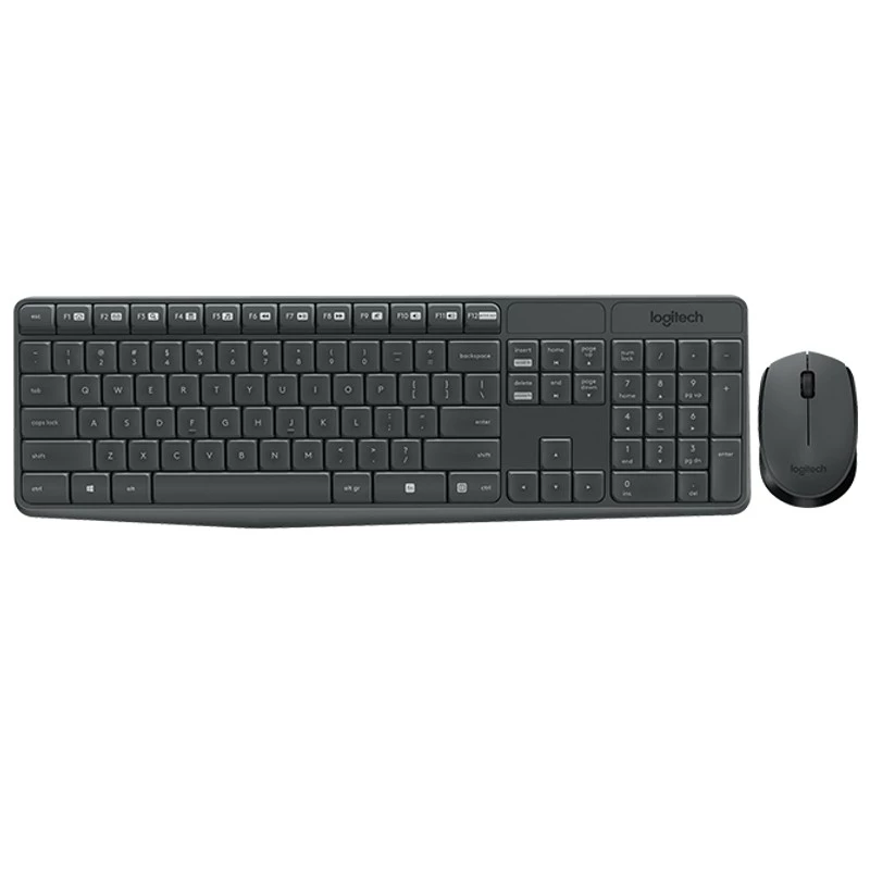 Logitech MK235 Teclado de membrana + ratón inalámbrico
