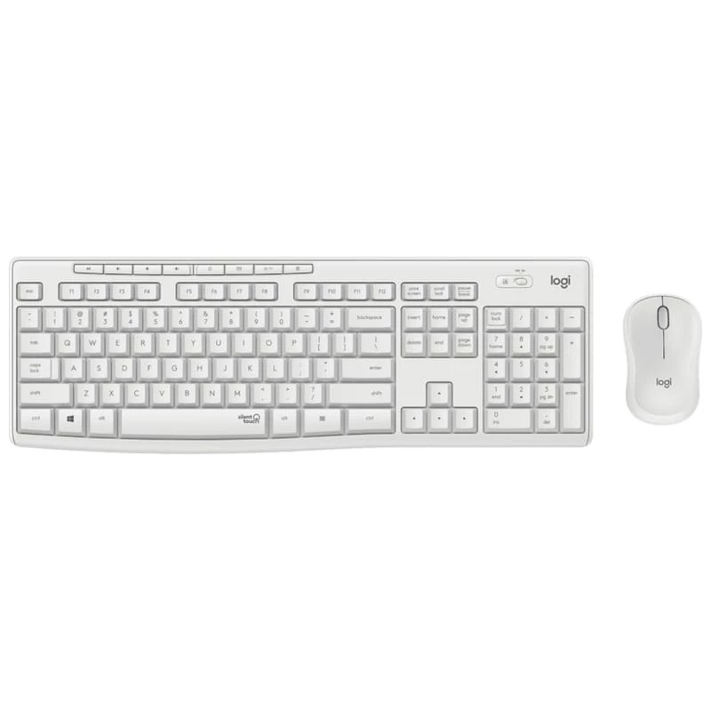 Logitech MK295 Blanco Teclado + ratón inalámbricos