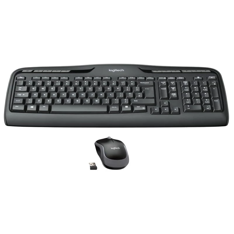 Logitech MK330 1000 DPI 2.4GHz español Teclado de membrana y ratón