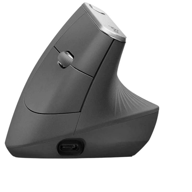 Logitech MX Vertical 4000 DPI Diestros 4 botones Bluetooth + 2.4GHz Ratón inalámbrico