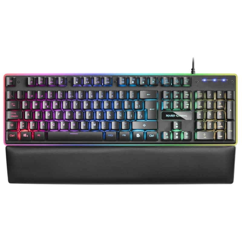 Mars Gaming MK320 RGB USB Negro mecánico Teclado gaming